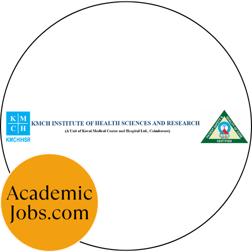 KMCH Institute of Health Sciences and Research, Coimbatore logo